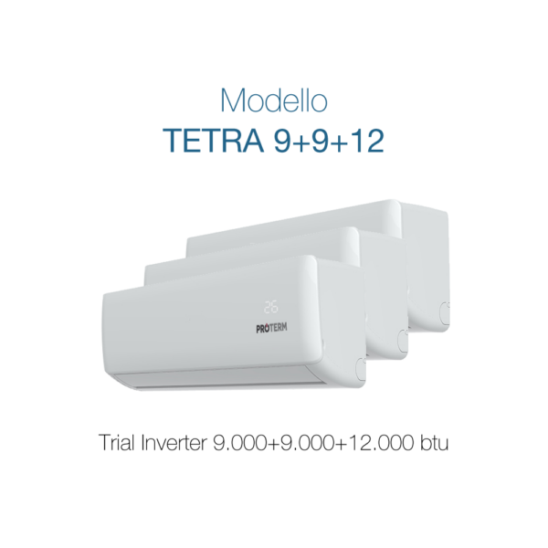 Climatizzatore TETRA 9+9+12