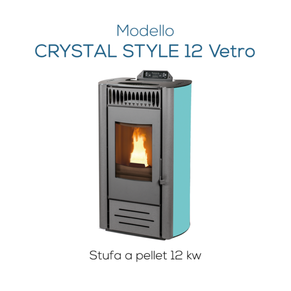CrystalStyle12Vetro-Acquamarina CrystalStyle12Vetro Acquamarina