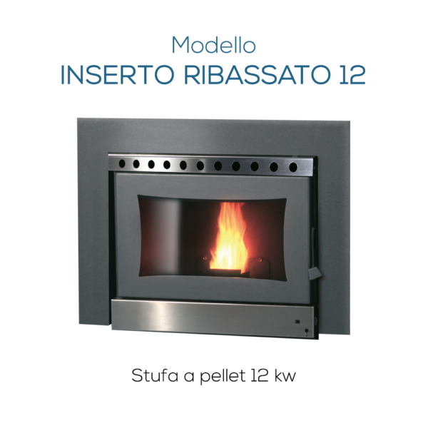 Stufa a Pellet INSERTO RIBASSATO 12